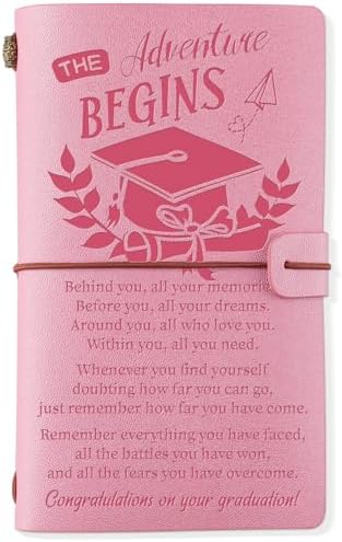PRSTENLY Graduation Gifts Leather Journal, Graduation Gifts for Hers by PRSTENLY