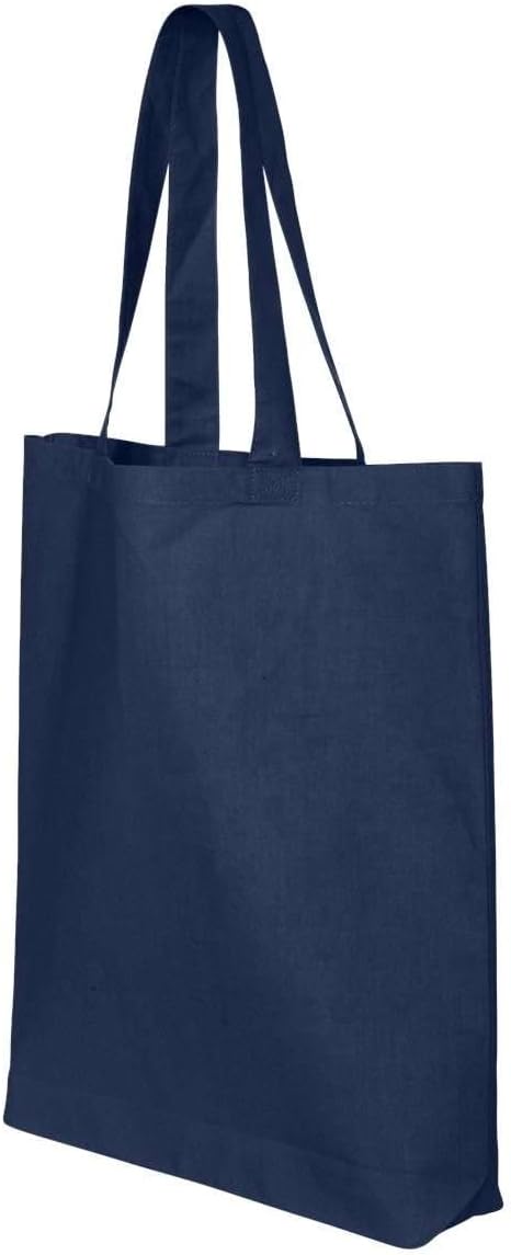 shop4ever Personalized Custom Design Your Own Eco Cotton Tote Reusable Shopping Bag Customizable Gift