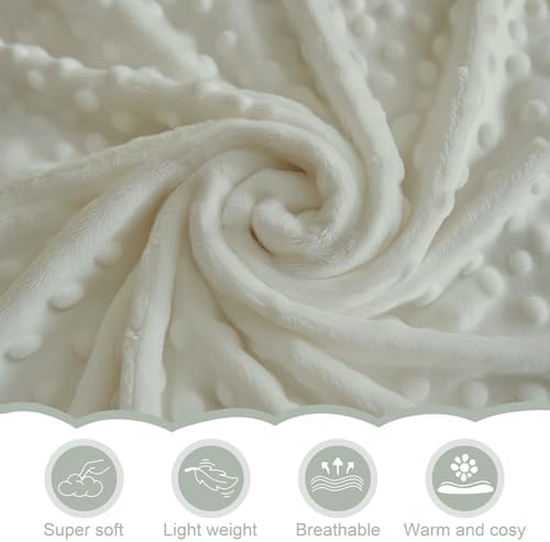 Vintage Green Pine Trees Baby Blankets for Girl Boy Soft Mink Dotted Backing Double Layer Gender Neutral Trees Swaddle Receiving Blanket Toddler Winter Christmas Pines Nursery Bed Blanket 30x40 - Image 7