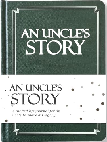 Uncle's Life Story Journal (Hardcover): A Meaningful Keepsake for Uncle to Share His Journey and Memories, Book Includes 250+ Prompt Questions, Sentimental Gifts for Father's Day, Birthday & Christmas by CocoLan