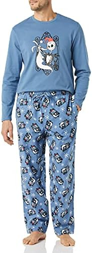 Amazon Essentials Disney | Marvel | Star Wars Men's Soft & Comfortable Flannel Pajama Sleep Sets by AmazonEssentials