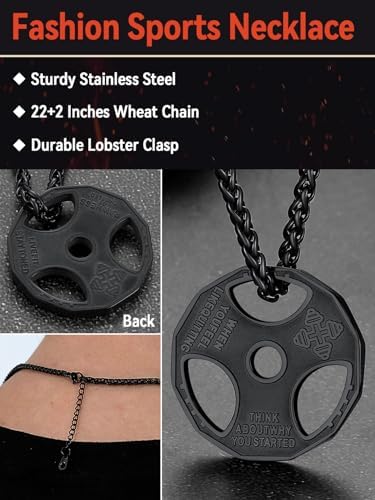 FaithHeart Sports Necklace for Men Women, Stainless Steel Gold Plated 3D Football/Soccer/Basketball/Volleyball Pendant Jewelry with Delicate Gift Packaging - Image 5