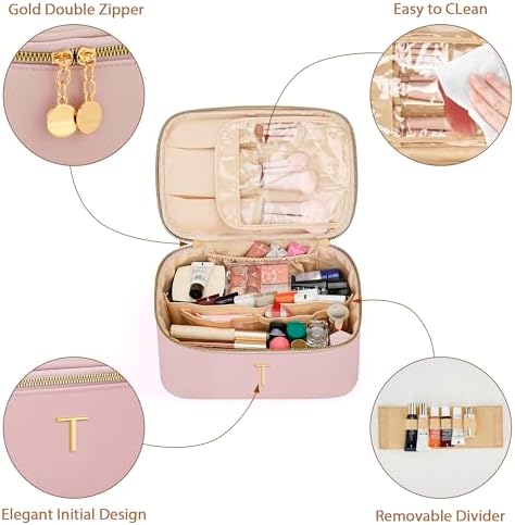 Personalized Makeup Bag Gifts for Women Travel Cosmetic Case - Image 5