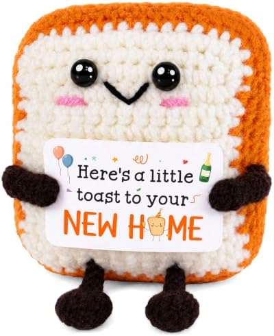 OASSIE House Warming Gifts New Home - Crochet Toast - New Home Gift Ideas by Oassie