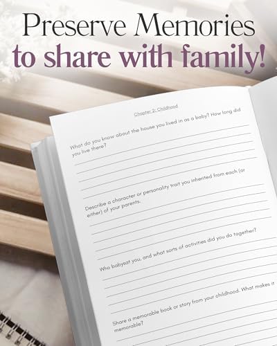 Grandma's Life Story Journal (Hardcover): A Meaningful Keepsake for Grandma to Share Her Journey & Memories, Book Includes 250+ Prompt Questions, Sentimental Gift for Mother's Day, Birthday, Christmas - Image 4