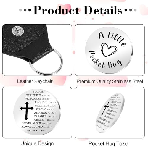 STARKET Easter Basket Stuffers For Teen Graduation Gifts For Women Men Pocket Hug Token 2026 Motivation Birthday Retirement - Image 3
