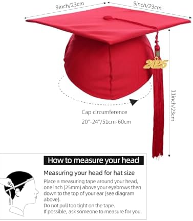 Newrara Graduation Gown Cap Tassel Set - Image 4