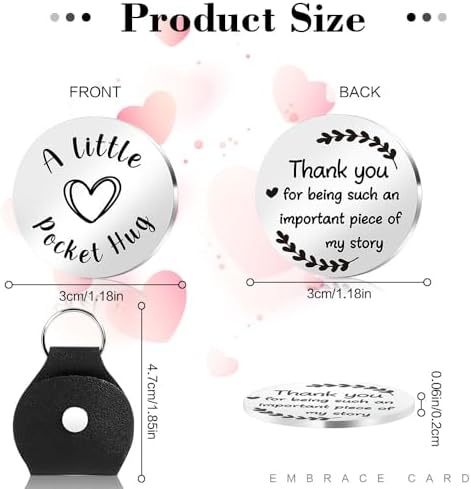 STARKET Easter Basket Stuffers For Teen Graduation Gifts For Women Men Pocket Hug Token 2026 Motivation Birthday Retirement - Image 2
