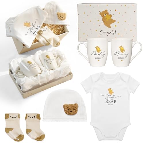 AW BRIDAL New Mom Gifts for Women, Baby Gift Baskets for Boys Baby Shower by AWBRIDAL