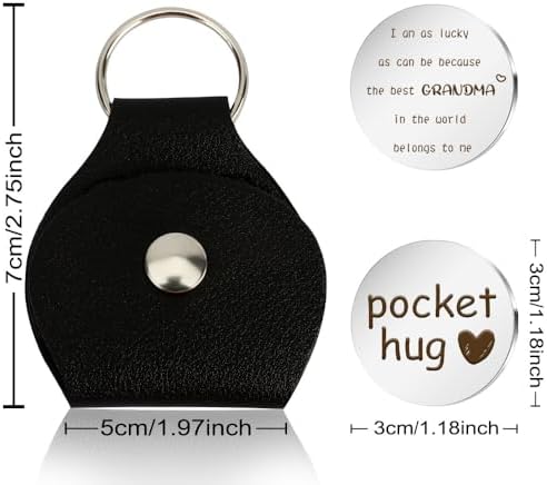 Gifts for Grandma Birthday Pocket Hug Token Gifts Ideas for Grandma Nana - Image 2