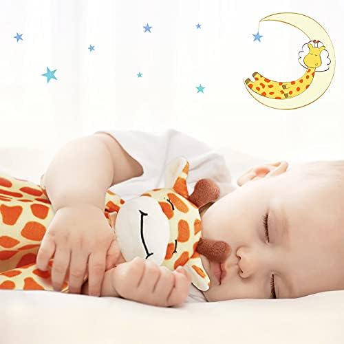 Pro Goleem Giraffe Loveys for Babies Soft Security Blanket Snuggle Toy Stuffed Animal Blanket Unisex Baby Lovie Baby Gifts for Infant and Toddler 16 Inch - Image 2