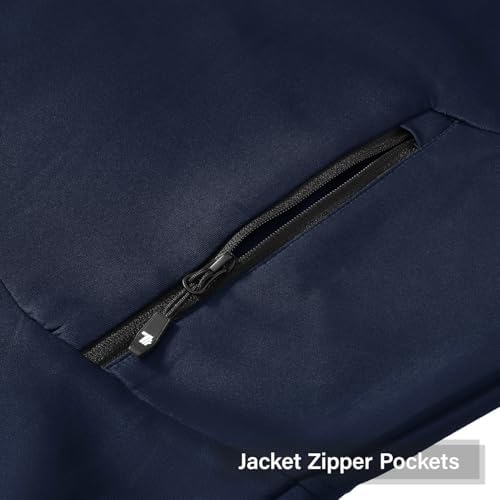 BGOWATU Men's Tracksuits Set Full Zip Jacket Hoodie Sweatsuit Running Sport Pants Outfits for Men with Zipper Pockets - Image 4