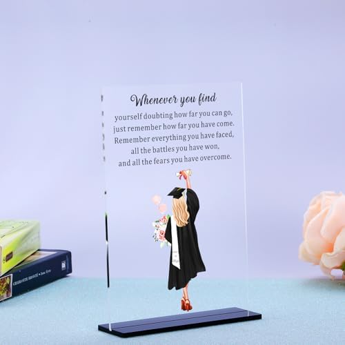 Class of 2026 College Graduation Gifts for Her Teens Girls Women Graduation Decorations Class of 2026 for College University Friends Daughter Inspirational End of Year Student Gifts for Women Her - Image 5