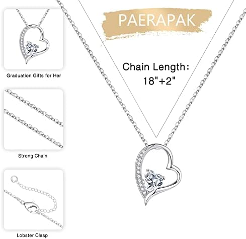 2026 Graduation Gifts for Her - Class of 2026 White Gold Plated Graduation Necklace, College School Graduation Necklace Gifts for Her Women - Image 4