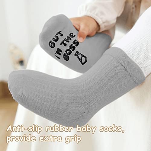 Baby Shower Gifts, Baby Boy Gifts Basket Includes Newborn Blanket Baby Lovey Security Blanket Wooden Rattle Toy, Funny Baby Bibs Socks & Greeting Card - Baby Gift Set Newborn Shower Basket - Image 5