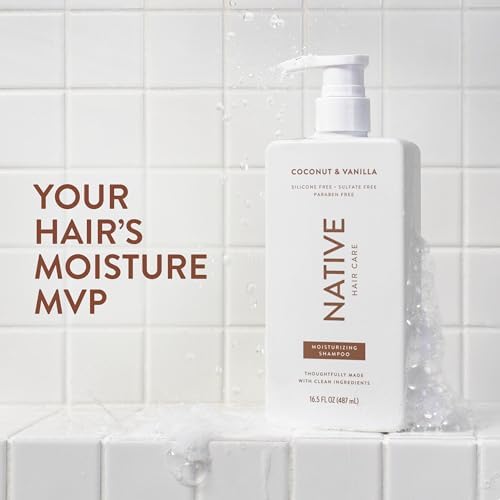 Native Coconut & Vanilla Shampoo and Conditioner Contain Naturally Derived Ingredients | All Hair Types, Color & Treated, Fine to Dry Damaged, Sulfate & Dye Free - 2-Pack - Image 2