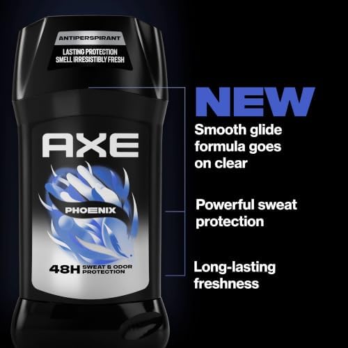AXE Phoenix Men’s Body Care Set – Body Wash, Antiperspirant Stick, Deodorant Body Spray, 48H Sweat & Odor Protection, Gifts for Men - Image 5