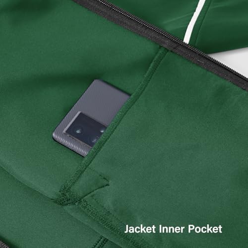 BGOWATU Men's Tracksuits Set Full Zip Jacket Hoodie Sweatsuit Running Sport Pants Outfits for Men with Zipper Pockets - Image 5