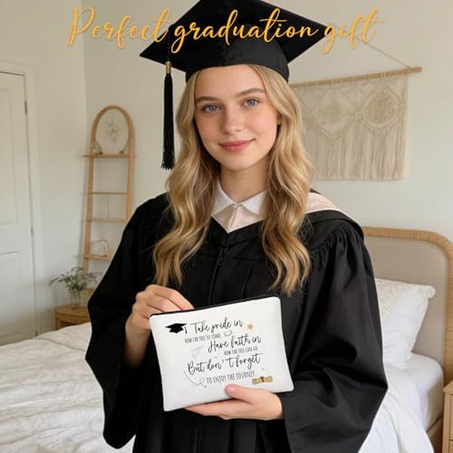 UAREHIBY 2026 Graduation Gift Box for her him,Congratulations Gift Basket,Funny College, Masters Degree, Phd, Nursing & Nurse, High School Grad Gifts for Women Men, Graduation Party Decorations - Image 3