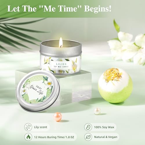 Gifts for Women, Birthday Gifts for Women, Lilies Self Care Set - Image 5