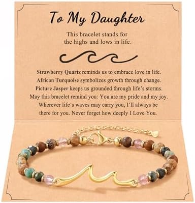 Tarsus Wave Bracelet,The Waves of Life We've been Through, Unique Gifts by Tarsus