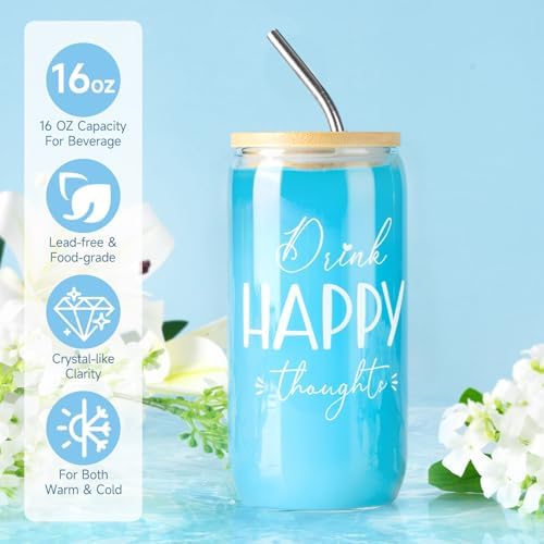 Birthday Gifts for Women, Relaxing Spa Gift Baskets for Women, Ocean Scented Self Care Gifts, Mothers Day Bath and Body Inspirational Gift Set for Mom Her Wife Best Friends Sister Girlfriend Coworker - Image 3