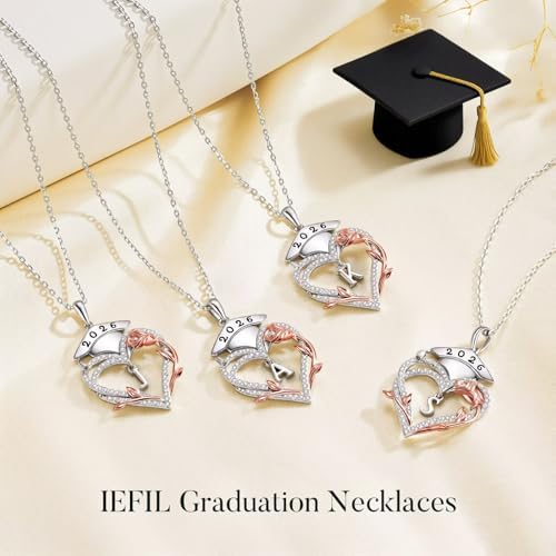 Iefil 2026 Graduation Gifts for Women Her - Graduation Necklace - Image 6