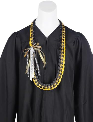 TFTAFAN Graduation Ribbon Lei Graduation Leis Necklace Class of 2026 Graduation Necklace Braided Necklace Graduation Gift Party Accessories for Women and Men - Image 6