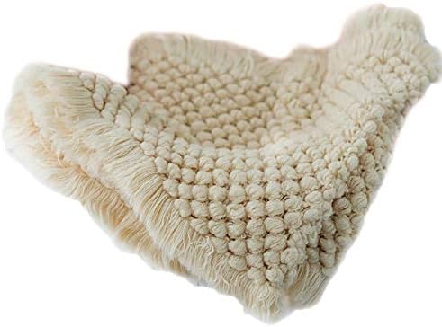 Zeroest Newborn Baby Photography Props Basket Filler Blanket (Beige) by NewbornPhotographyProps