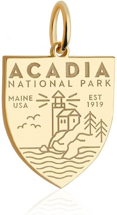 Jet Set Candy National Park Souvenir Travel Charms Gold Vermeil