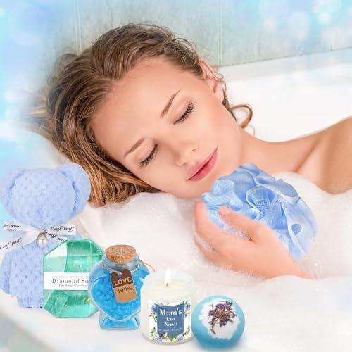 Mom Birthday Gifts Ideas Basket for Moms Mama Mother from Daughter Son Child, Mothers Day Gifts, New Mom Gift, Relaxing Spa Bath Set for Mama 20oz Tumbler - Image 3