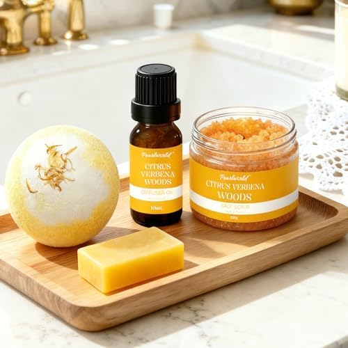 Birthday Gifts for Women, Classic Clean Citrus Herbal Cologne Scent Spa Kit - Image 2