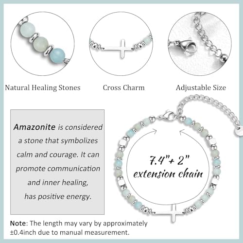 Religious Cross Bracelet for Women Girls, Christian Gifts - Image 5