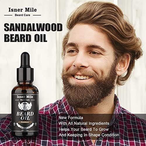 Beard Kit Birthday Gifts for Men Grooming & Care w/ Wash, Brush, Balm, Comb - Image 5