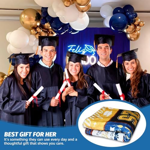 2026 Graduation Gifts Blanket,Graduation Gifts for Her/Him, Class of 2026 High School/College/Masters Degree/Doctorate/PHD Gifts - Image 7