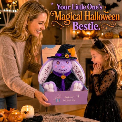 Personalized Bunny Halloween Stuffed Animal,Custom Plush Rabbit with Name - Image 6