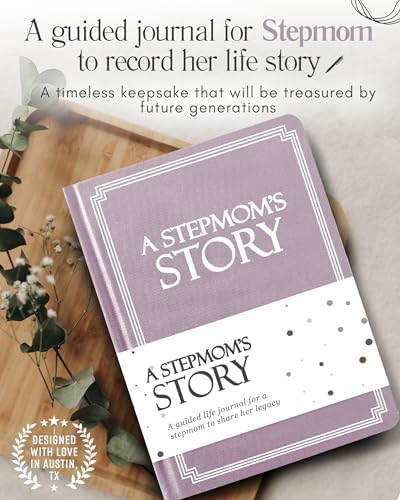 Stepmom's Life Story Journal (Hardcover): A Meaningful Keepsake for Stepmom to Share Her Journey & Memories, Book Includes 250+ Prompt Questions, Sentimental Gift for Mother's Day, Birthday, Christmas - Image 3