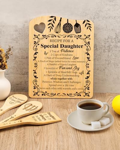 Daughter Birthday Gifts, Gifts for Daughter from Mom Cutting Board - Image 7