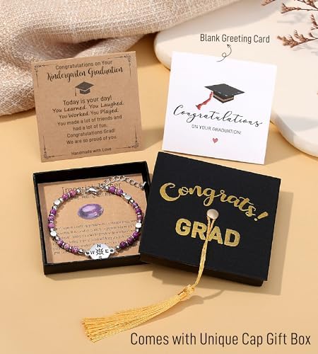 AryaHozel 2026 Graduation Gift for Her/Women/Girls Beaded Bracelets - Image 2