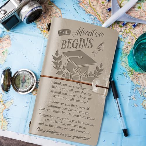 PRSTENLY Graduation Gifts Leather Journal, Graduation Gifts for Hers Him - Image 6