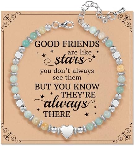 Inspirational Gifts Bracelets for Women, Healing Natural Stone Bracelets by ZOKCC