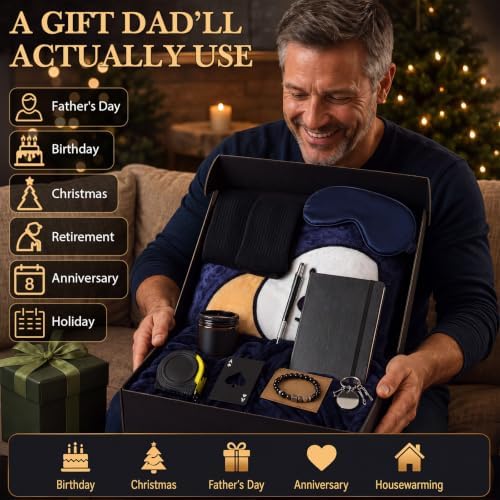 Shyyween 12 Pcs Gifts for Father, Birthday Funny Ideas Dad Gifts Set - Image 4