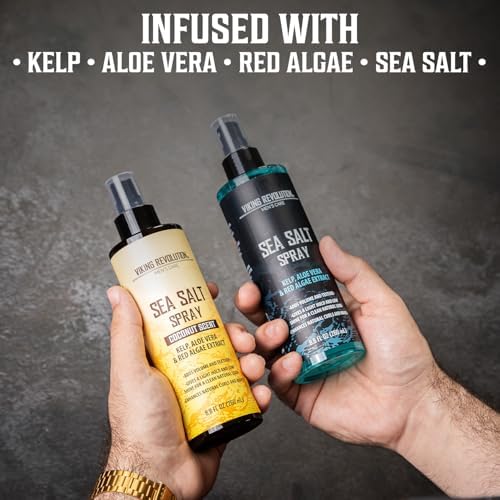 Viking Revolution Hair Sea Salt Spray - OceanBreeze&Coconut 8.8fl oz, 2Pack - Image 2