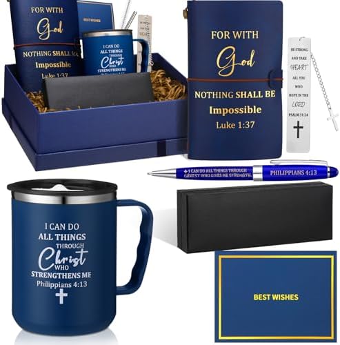 Shellwei 6 Pcs Christmas Christian Gifts,Blue by Shellwei