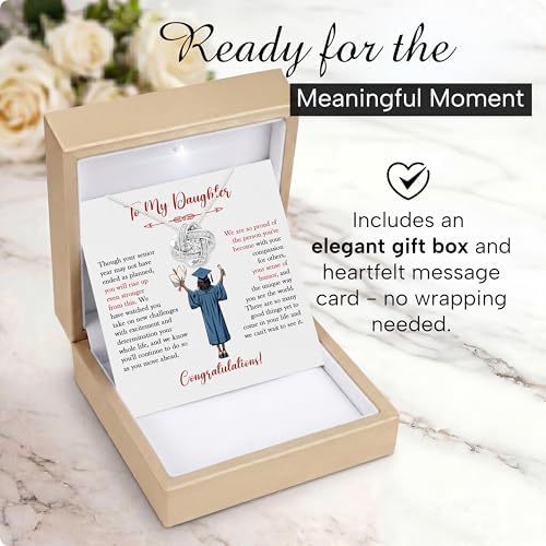 Larvincy 2026 Graduation Necklace For Women Graduation Gift Jewelry For Her - Image 3