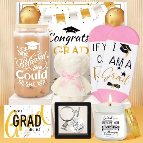 2026 Graduation Gifts, Graduation Gift for Her, Women, Girls, Female, Daughter, Sister, College Senior High School Grad Gifts, Unique Cool Grad Gift, She Believed She Could so She Did by Frerdui
