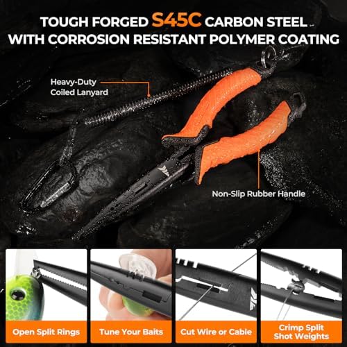 KastKing SteelStream 6pc Fishing Tool Kit, Fishing Gear - Image 3