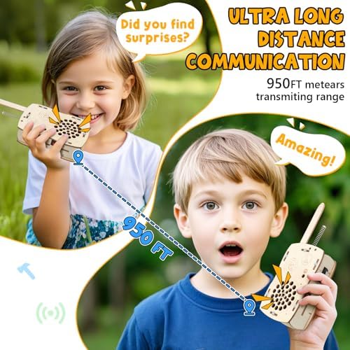 Stem Projects Walkie Talkies Toys for Boys Age 8-12 12-14 Science Kit - Image 3