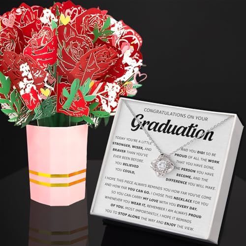 Graduation Necklace for Her 2026 – Inspirational Sterling Silver Necklace with Message Card & Gift Box, Graduation Gifts for Women, Daughter, Girlfriend, Sister, College & High School Grad - Image 5