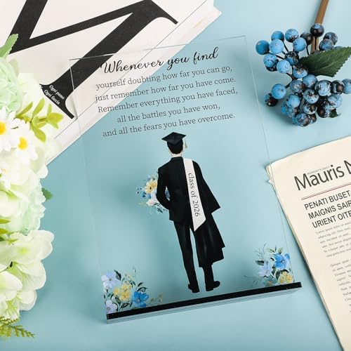 Inspirational Class of 2026 Graduation Gifts for Boys Men Son Senior Class of 2026 Graduates Gifts for Him Teen End of Year Student Senior Night Giftts for Him Male Graduation Decoration - Image 3